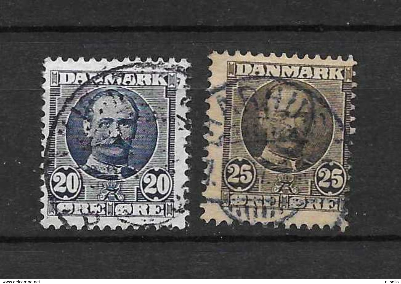 LOTE 1401  ///   DINAMARCA  1905    YVERT Nº: 57 Y 58        ¡¡¡¡¡ LIQUIDATION !!!!!! - Used Stamps