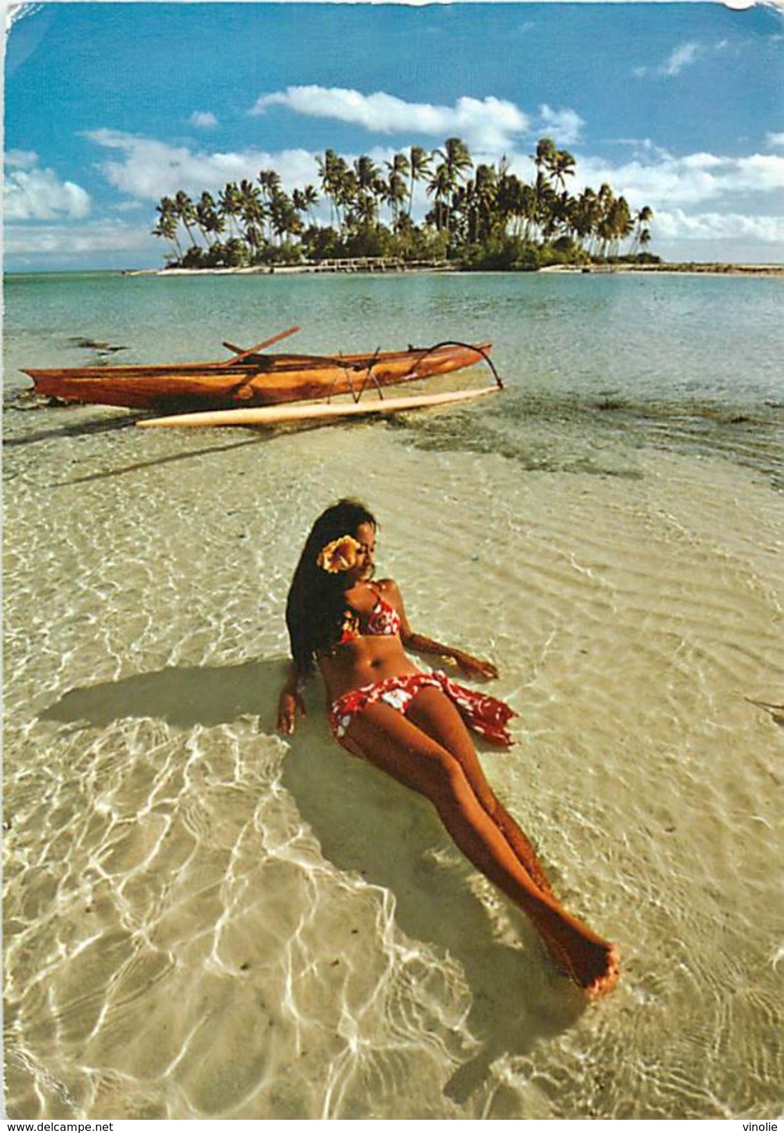 PIE 17-T-7868 :  BEAUTES DES ILES . ILES SOUS LE VENT. BORA BORA - Polynésie Française