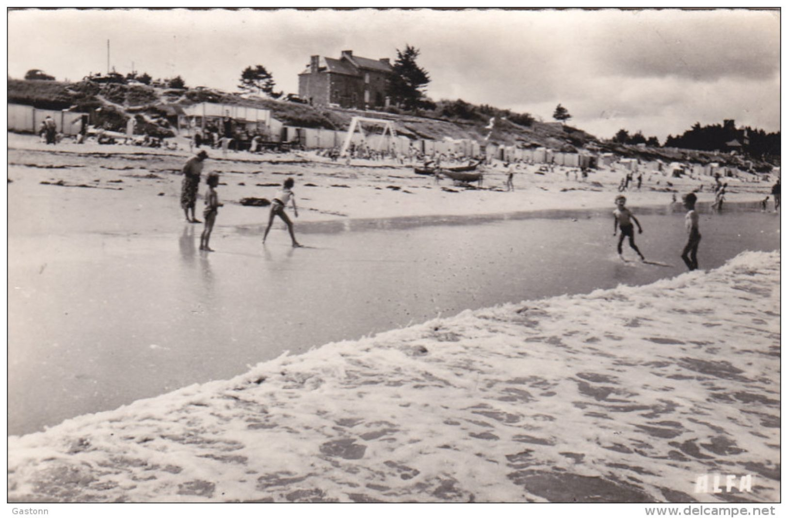 Cpsm Dentelée Lancieux - La Plage 1967 - Lancieux