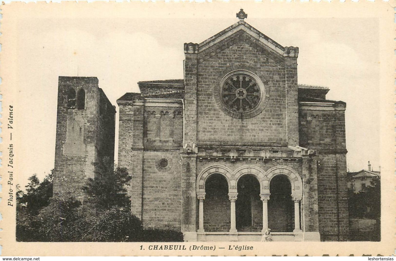 CHABEUIL EGLISE - Autres & Non Classés