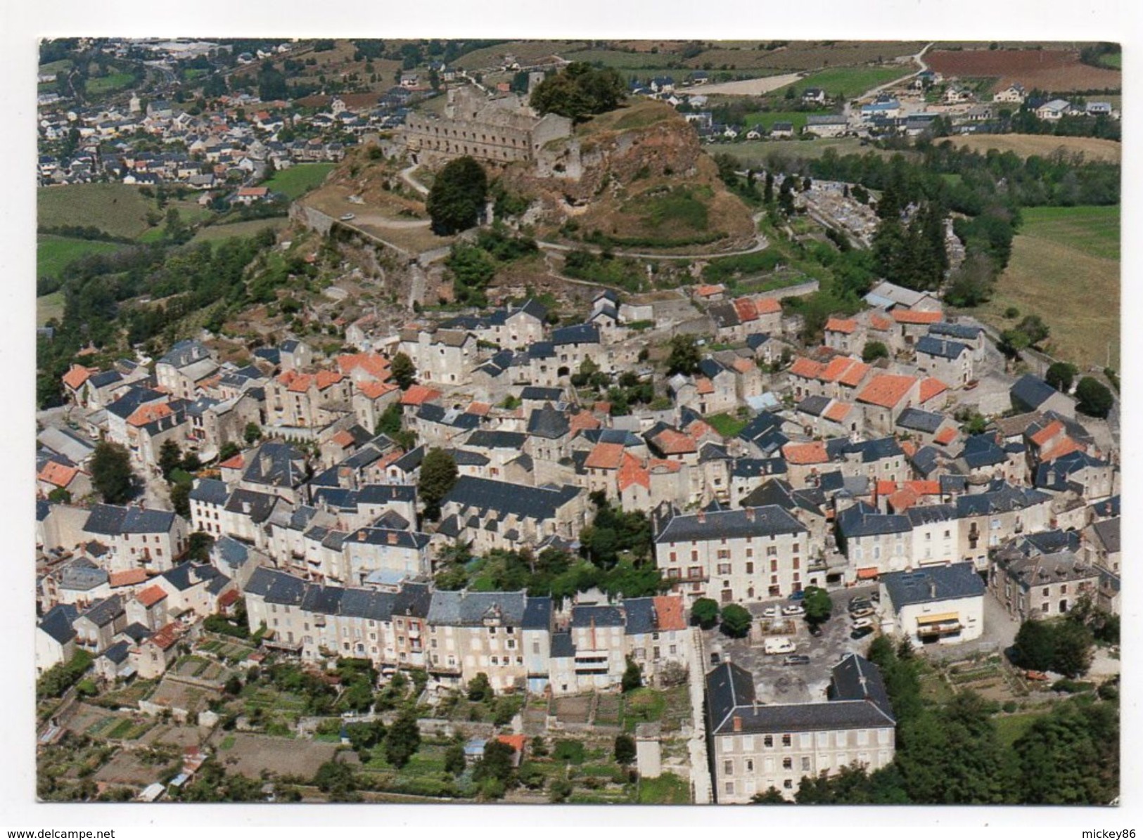 SAVERAC LE CHATEAU---  Vue Générale Aérienne  .........à Saisir - Autres & Non Classés