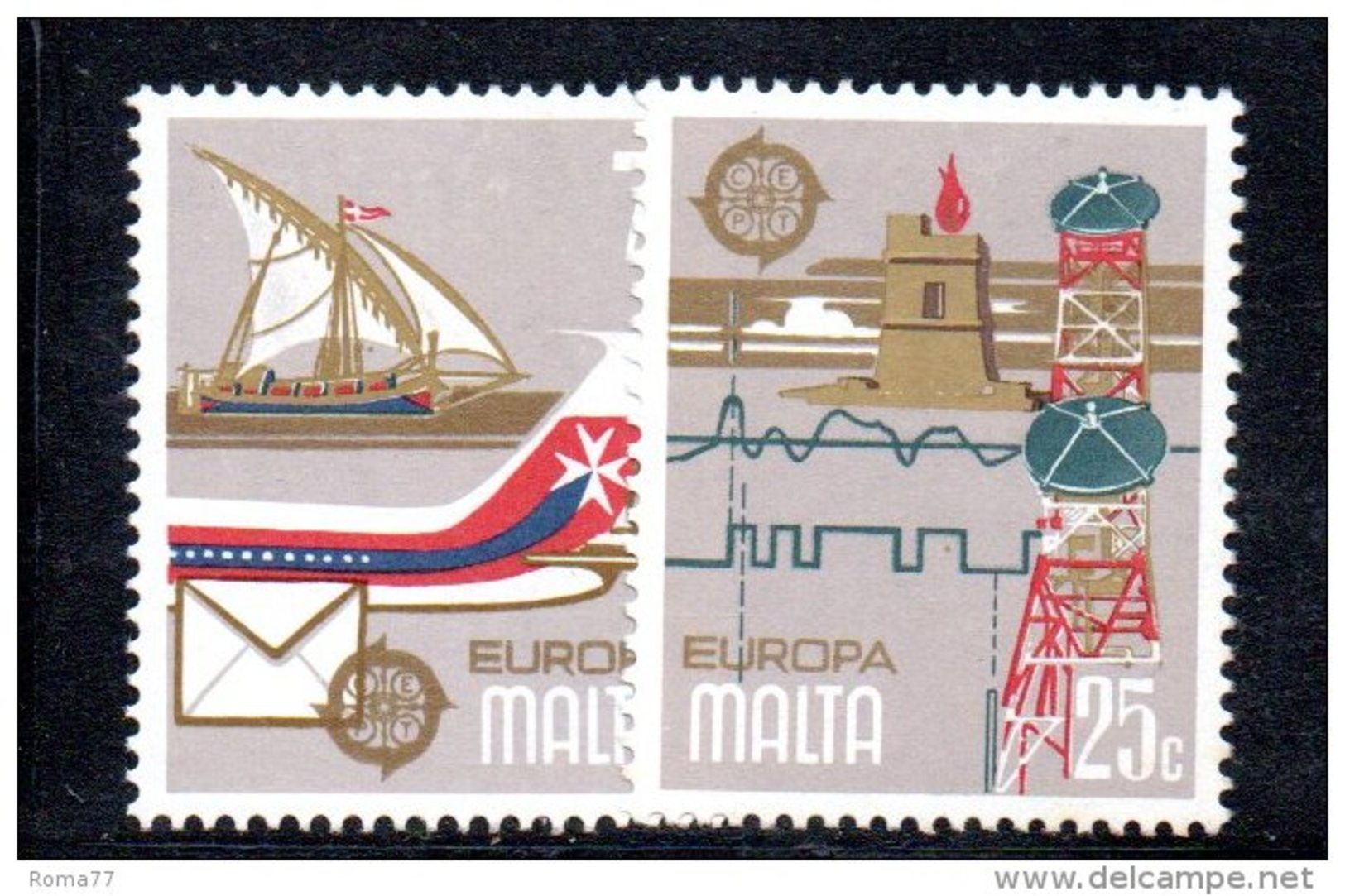 MALTA 1979  , Serie Completa 583/584 ***  MNH  Europa - Malta