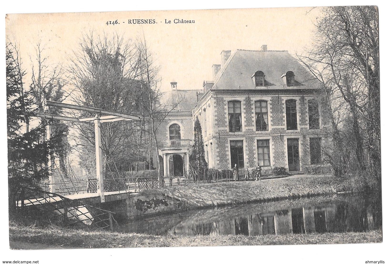 4146 Ruesnes Le Château 1913 Bon état - Autres & Non Classés