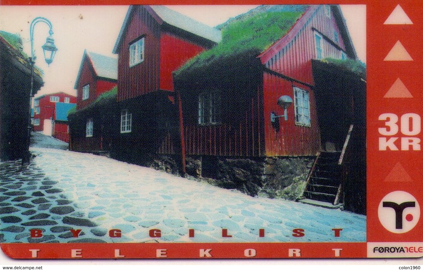 ISLAS FEROE. FO-FOT-0019. TINGANES. 1998-12. 13890 Ex. (012) - Faroe Islands