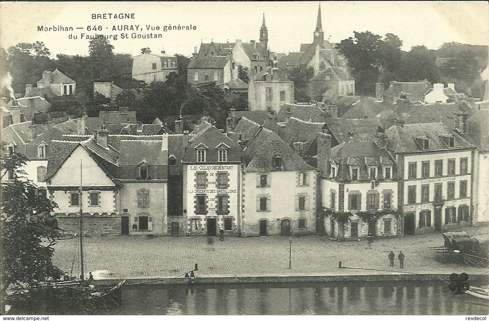 AURAY -- Vue Générale Du Faubourg De St-Goustan                                     -- MTIL 648 - Auray