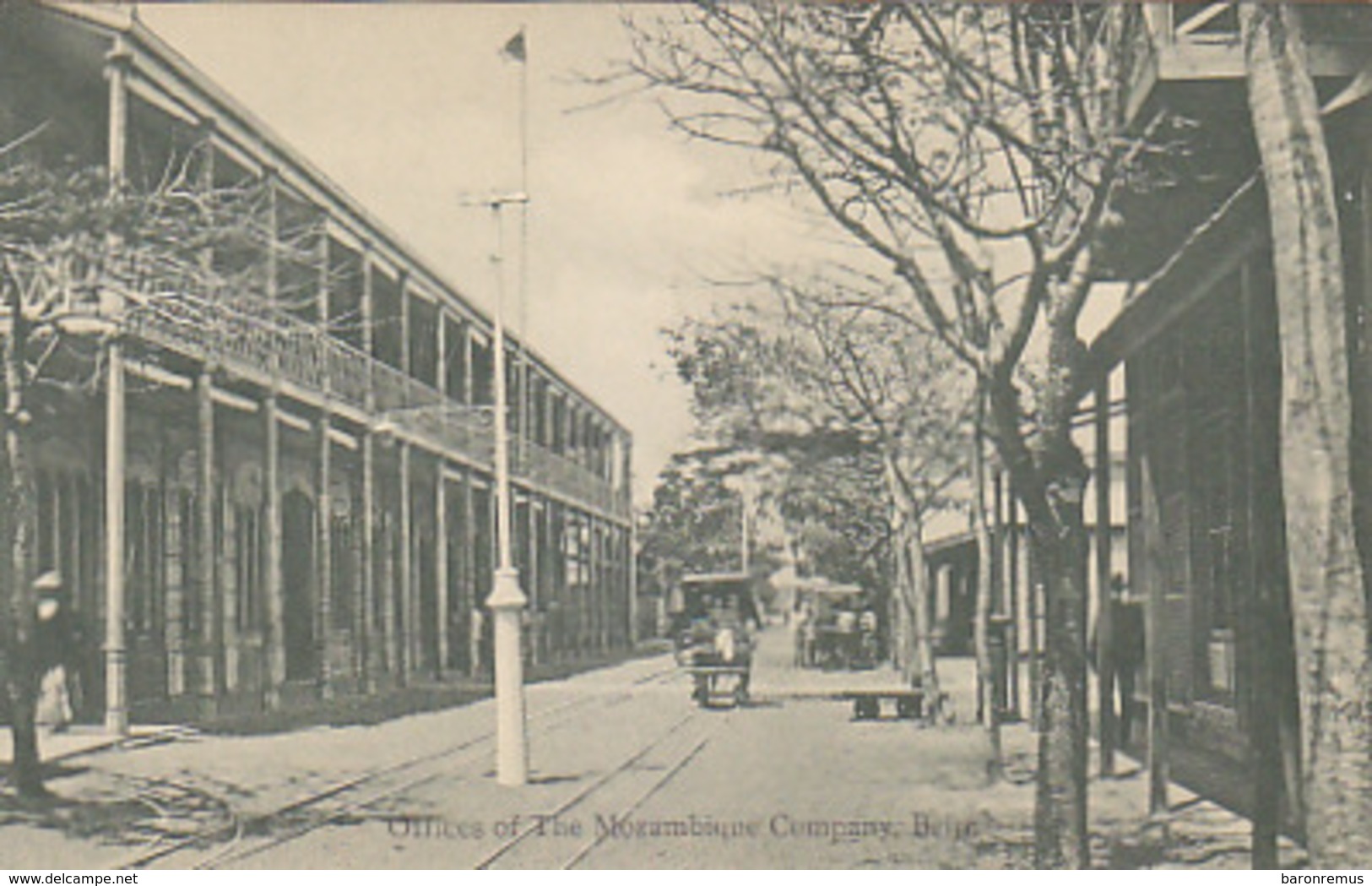 Beira - Offices Of The Mozambique Company - Tram   (171017) - Mozambique