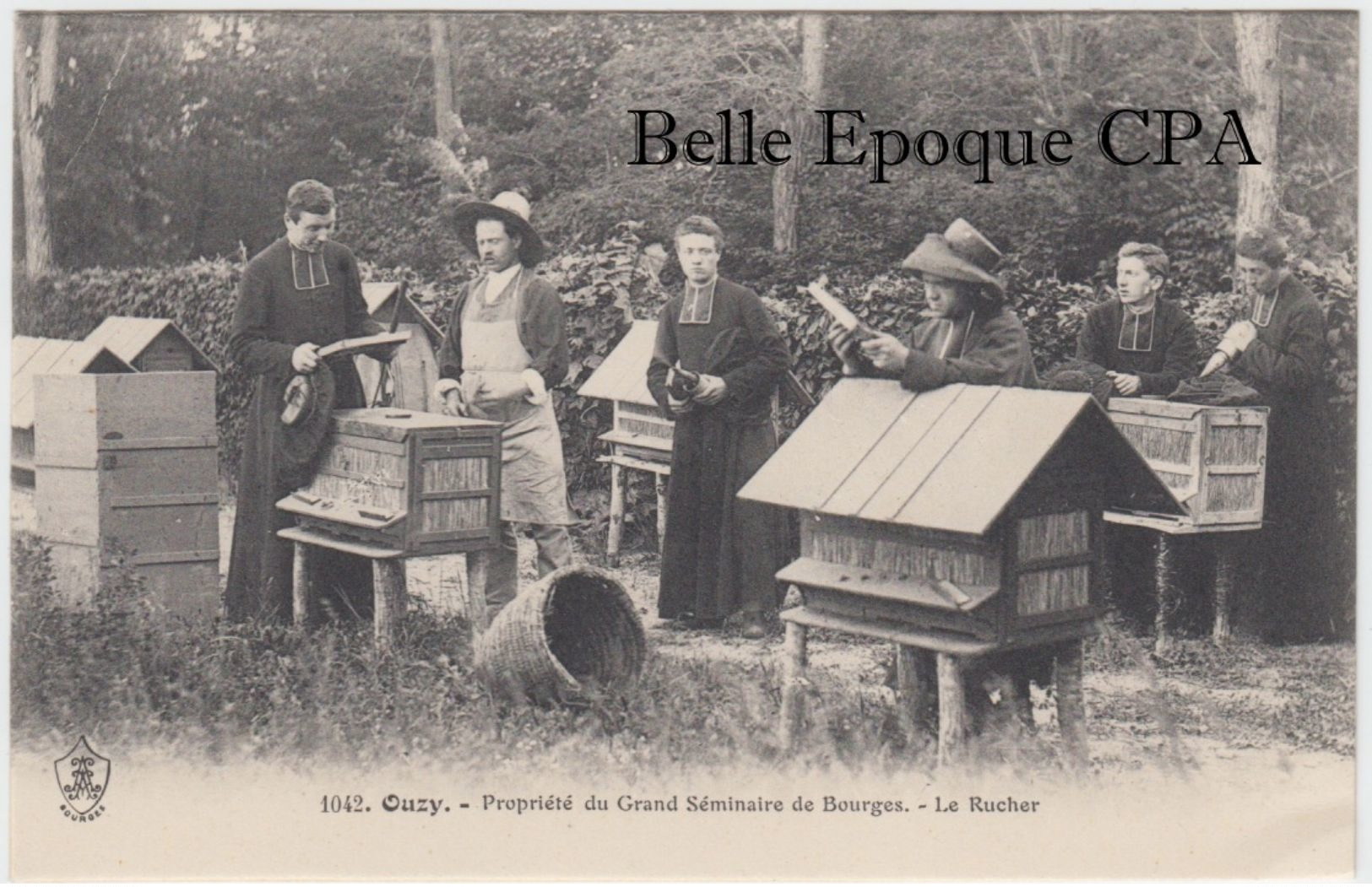 18 - OUZY - Propriété Du Grand Séminaire De Bourges - Le Rucher ++++++ #1042 +++++++ APICULTURE - Autres & Non Classés