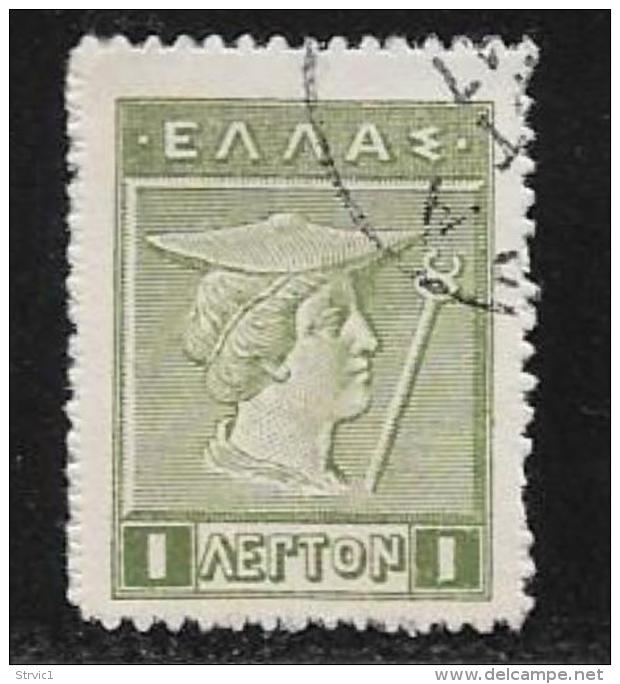 Greece, Scott # 214 Used Hermes, 1913 - Used Stamps