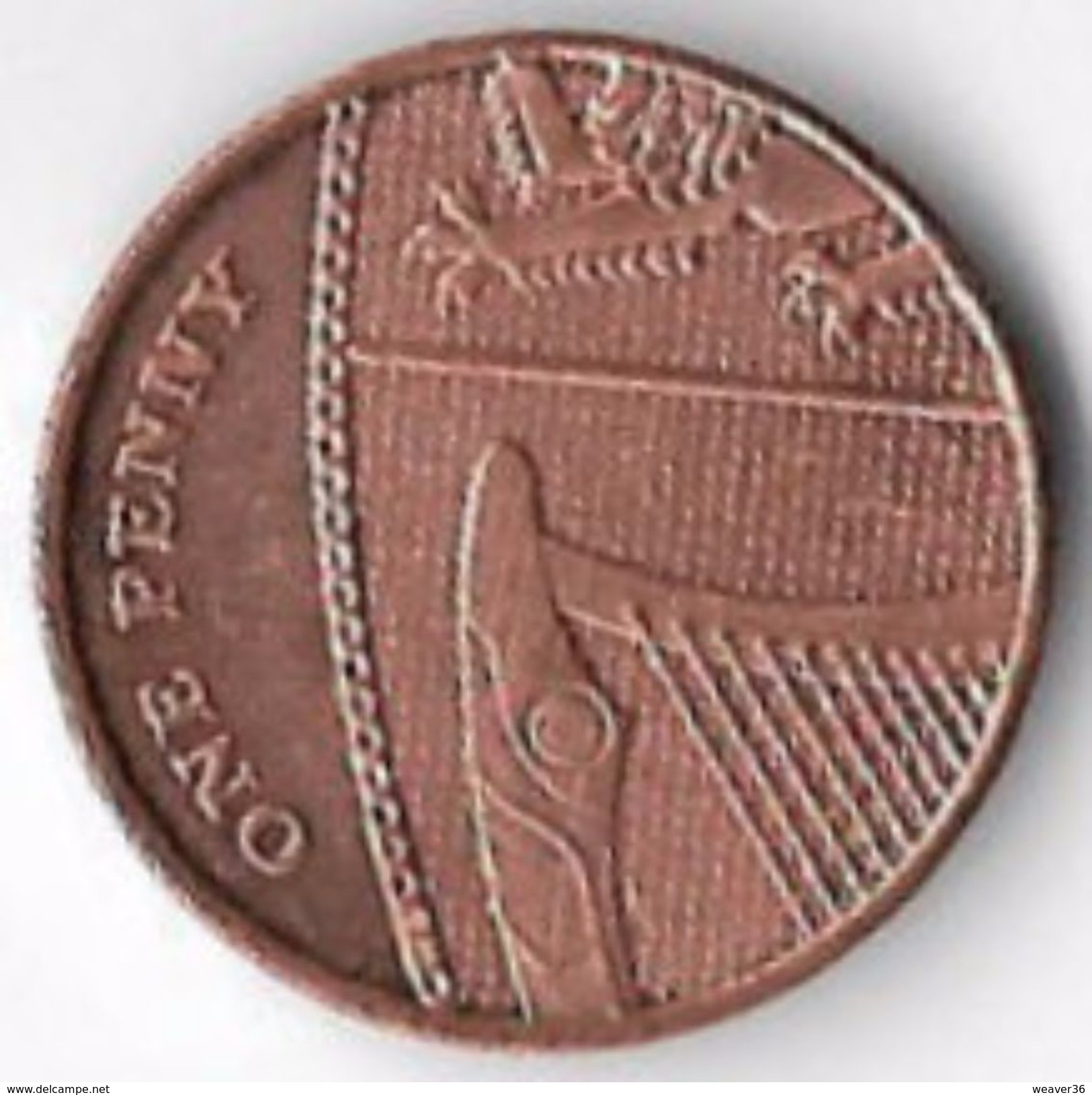 United Kingdom 2010 1p [C543/2D] - 1 Penny & 1 New Penny