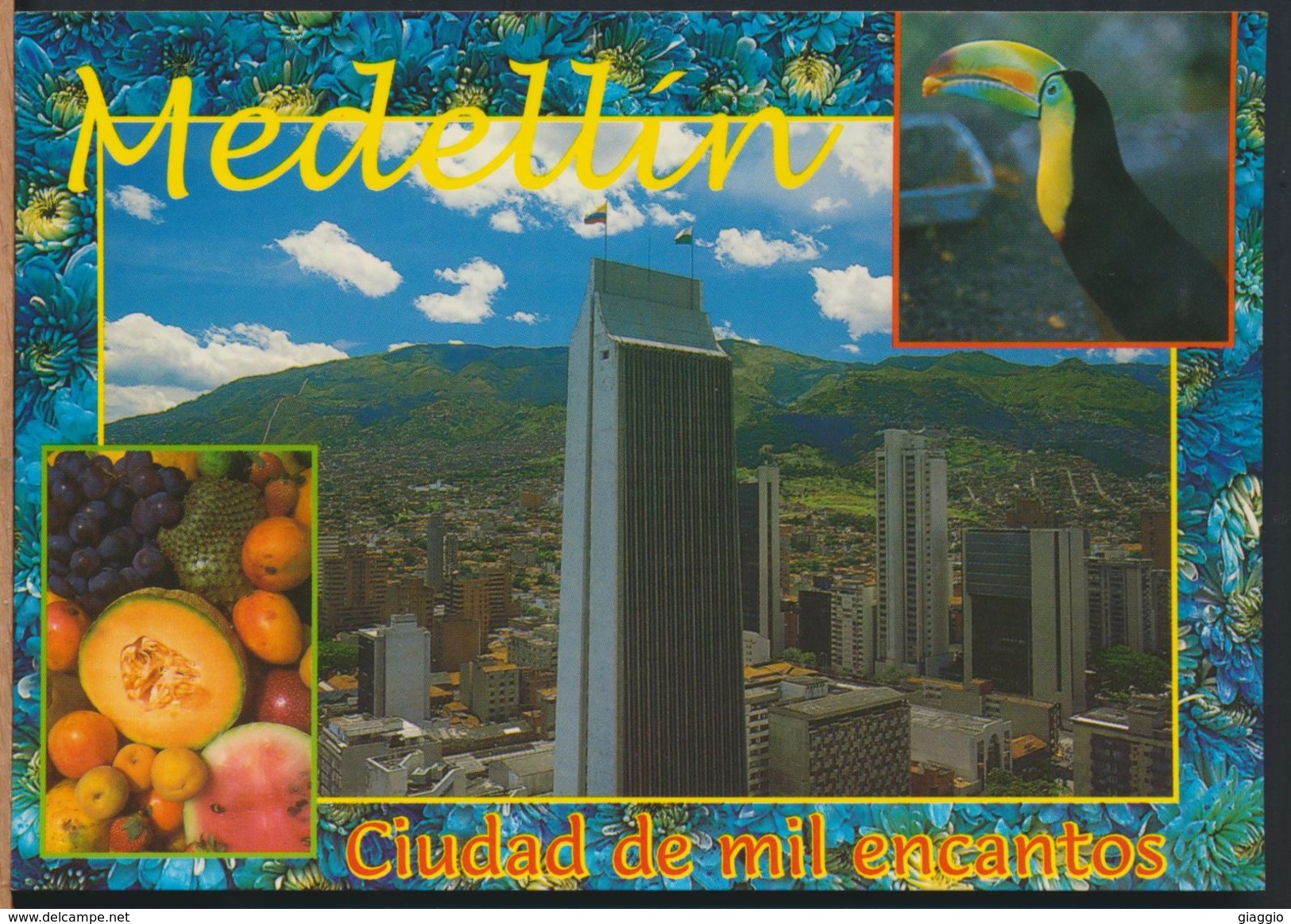 °°° 9385 - COLOMBIA - MEDELLIN - CIUDAD DE MIL ENCANTOS °°° - Colombia