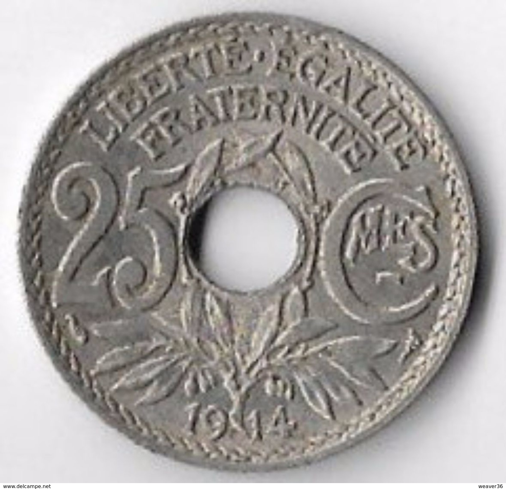 France 1914 25 Centimes [C548/2D] - Other & Unclassified