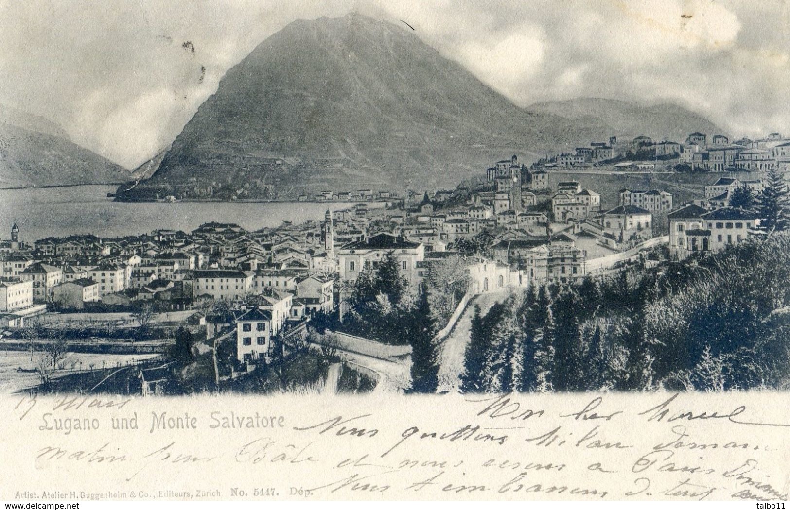 Suisse - Lugano  Und Monte Savatore - Lugano