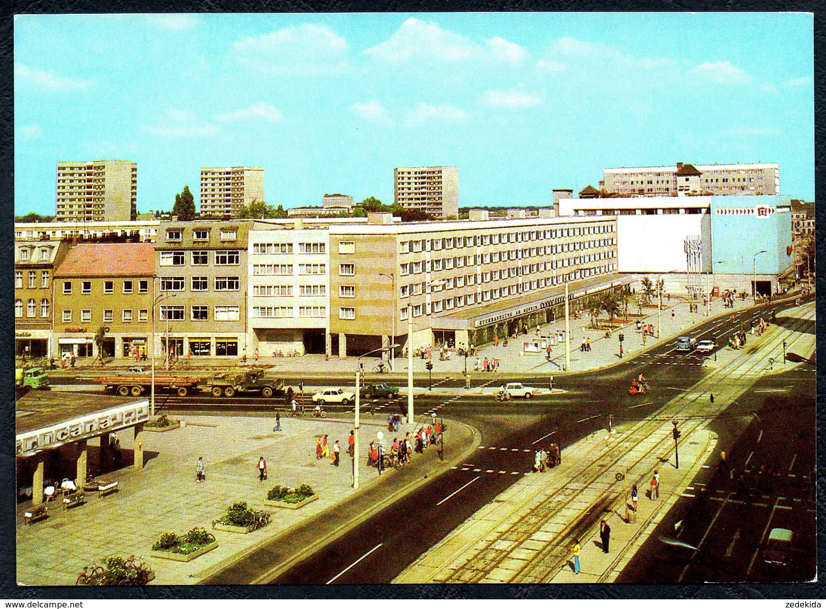 A7741 - Alte Foto Ansichtskarte - Dessau - Wilhelm Pieck Straße - Melzer TOP - Dessau