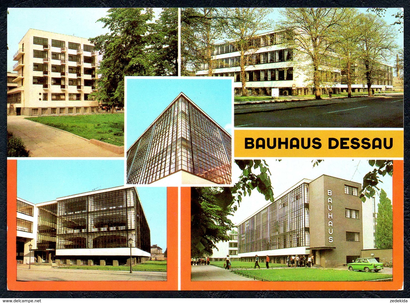 A7742 - Alte MBK Ansichtskarte - Dessau - Bauhaus - Blume TOP - Dessau