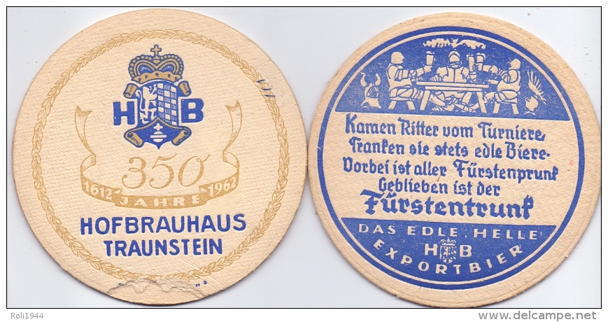 #D168-245 Viltje Hofbrauhaus Traunstein - Beer Mats