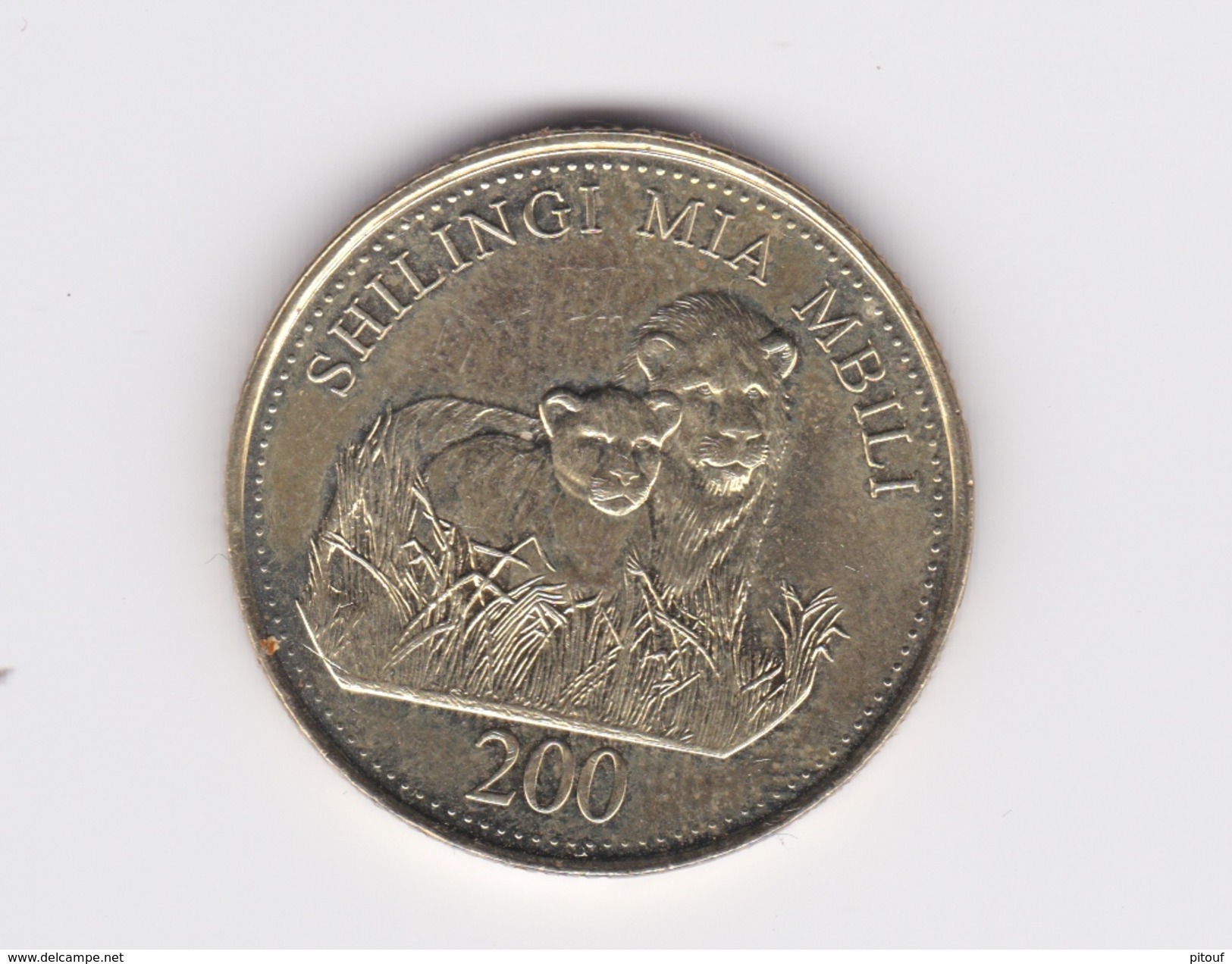 200 Shilingi 2014  UNC/FDC - Tansania