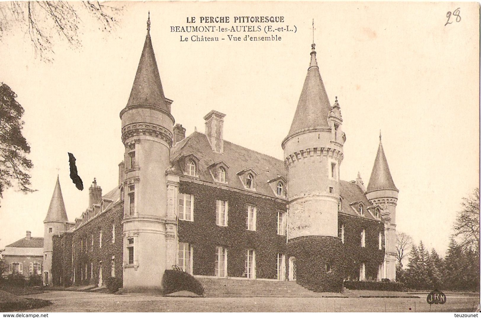 Département 28 Eure et Loire lot de 58 cartes postales 53 cpa, 4 cpsm et 1 cpm