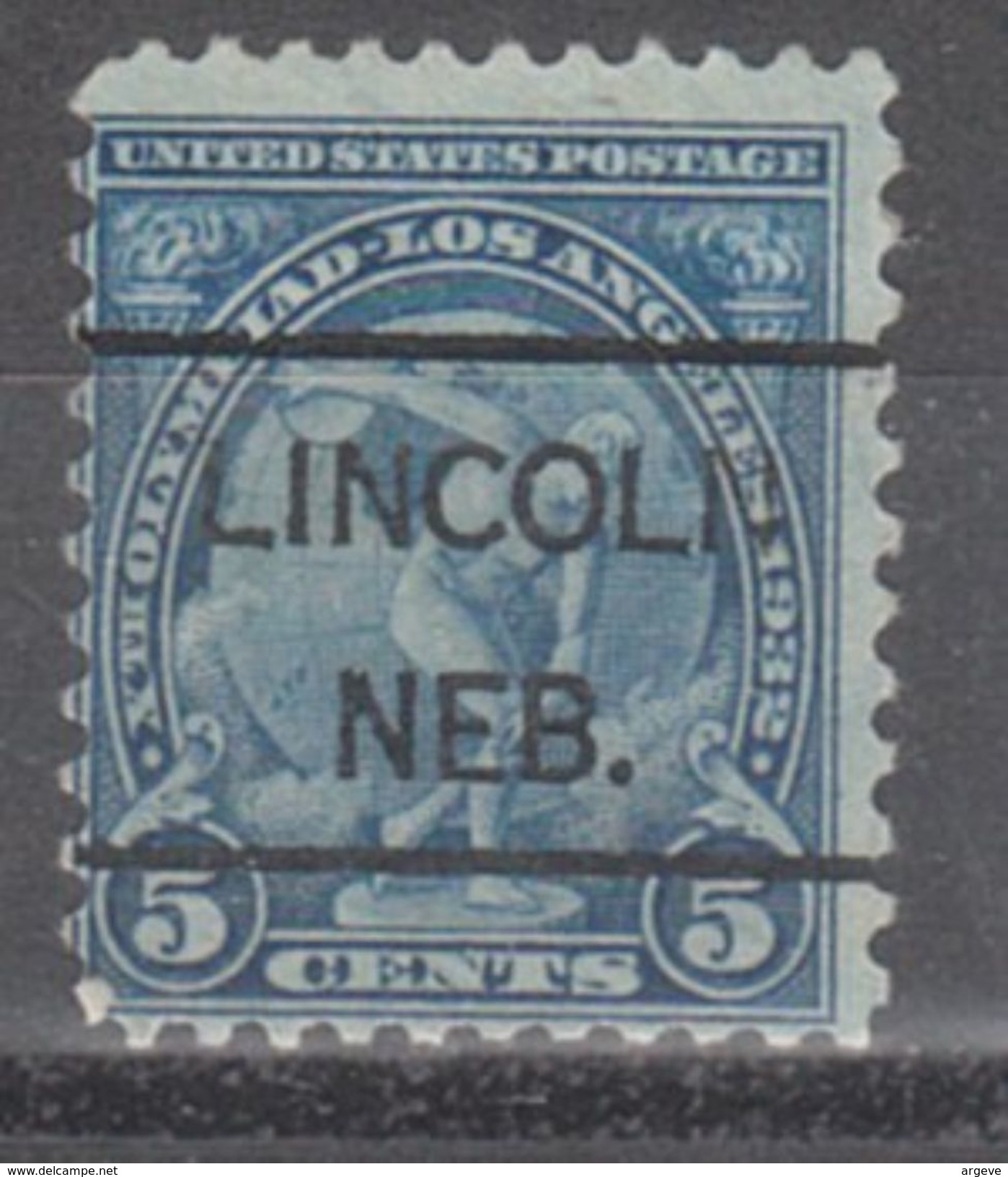 USA Precancel Vorausentwertung Preo, Locals Nebraska, Lincoln L-6 MG - Vorausentwertungen