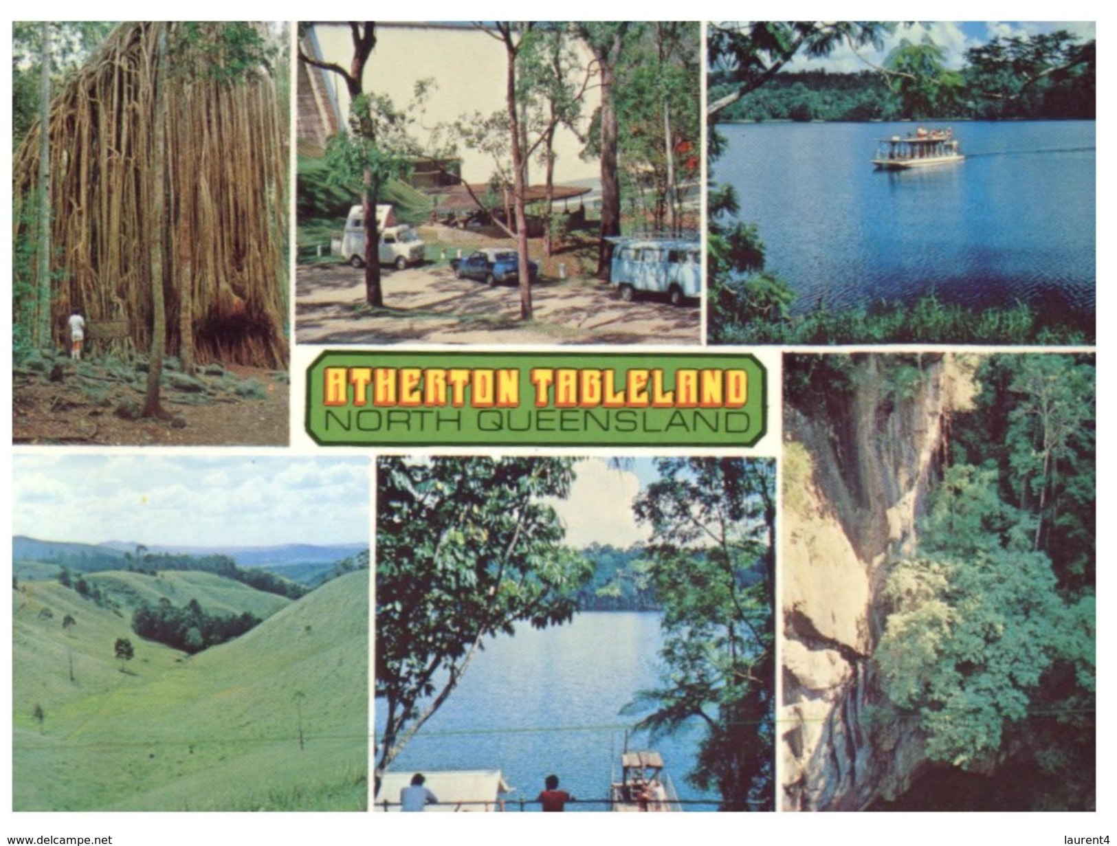 (777) Australia - (with Stamp At Back Of Card) QLD - Atherton Tablelands - Atherton Tablelands