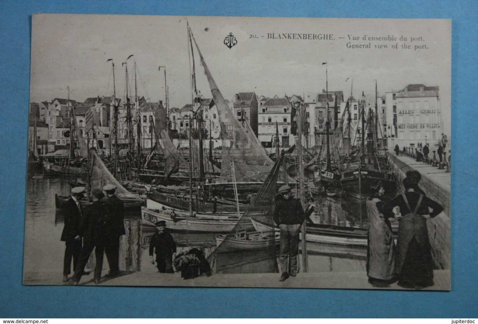 Blankenberge Vue D'ensemble Du Port General View Of The Port - Blankenberge