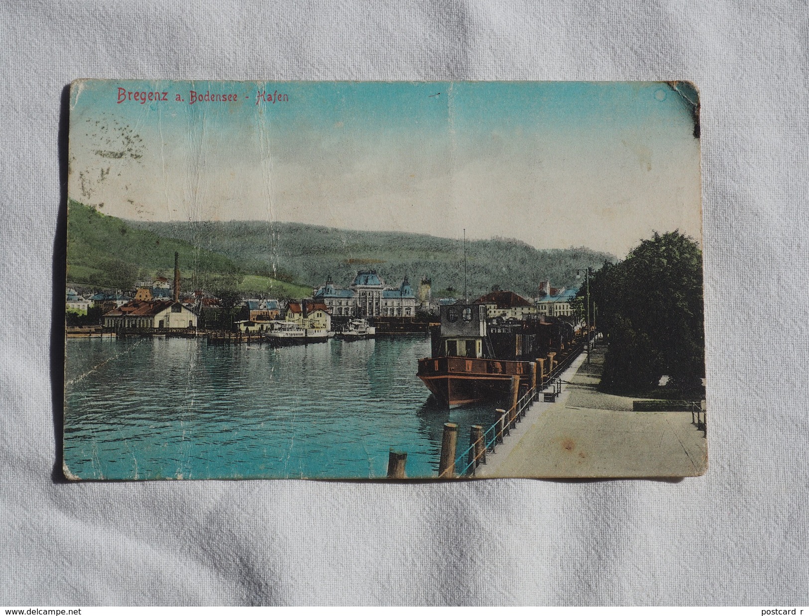 Austria Bregenz Am Bodensee  Hafen 1912  A 159 - Bregenz