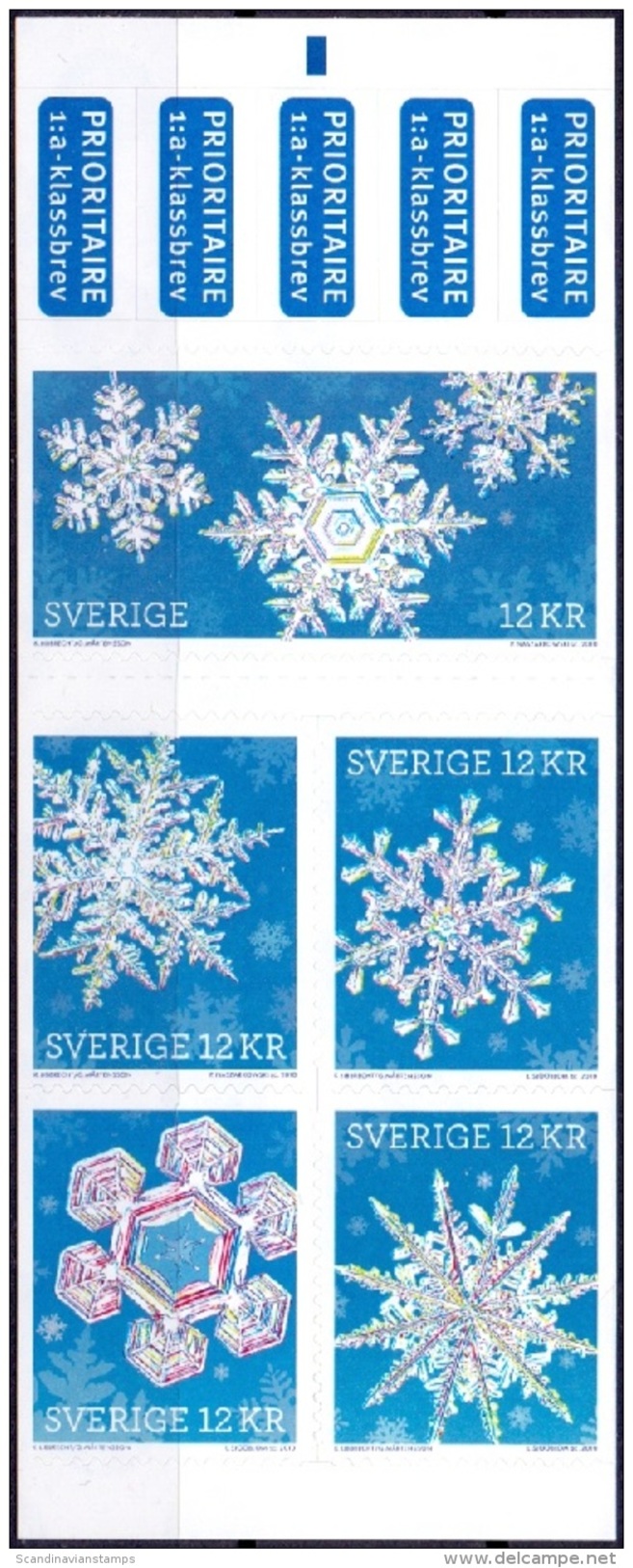 ZWEDEN 2010 Kerstzegels Buitenland PF-MNH - Ungebraucht