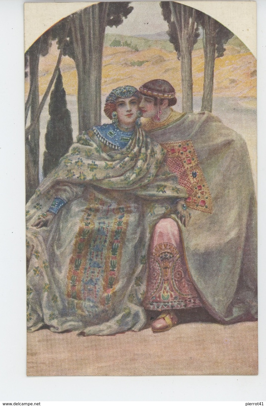 RUSSIE - RUSSIA - TABLEAUX - "Idylle Byzantine " Par SOLOMKO - Edit. LAPINA - Solomko, S.