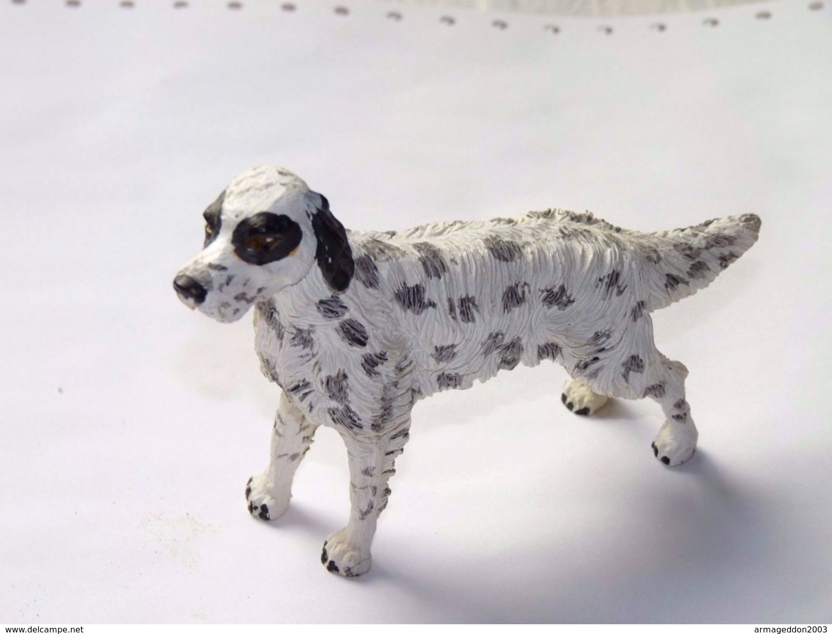 FIGURINE CHIEN RESINE / 12 X 8 Cm Environ - Dogs