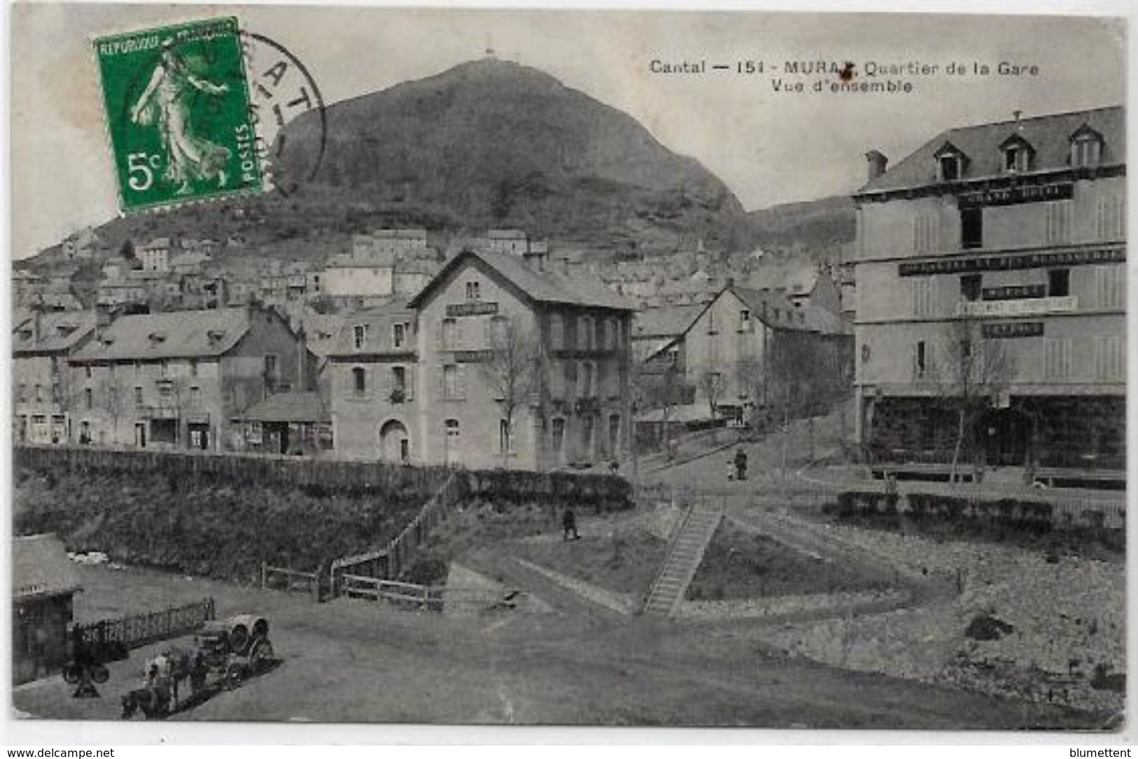 CPA Murat Cantal Auvergne Circulé - Murat