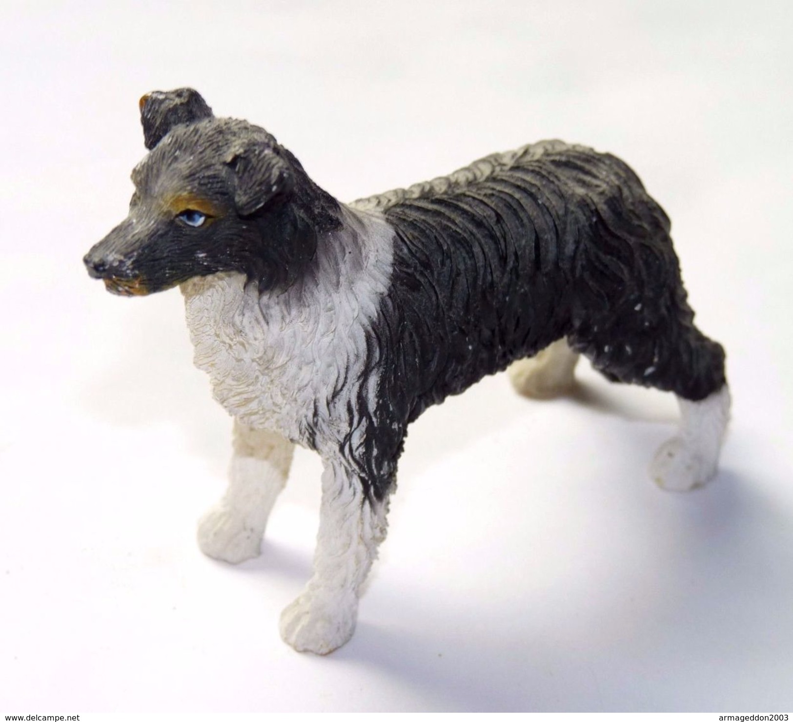 FIGURINE CHIEN RESINE / 8 X 6.5 Cm Environ - Cani