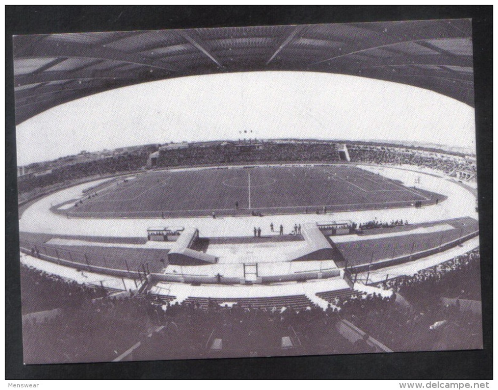 MALTA  -  NATIONAL STADIUM TA ' QALI MALTA POSTCARD 1980 - Malta