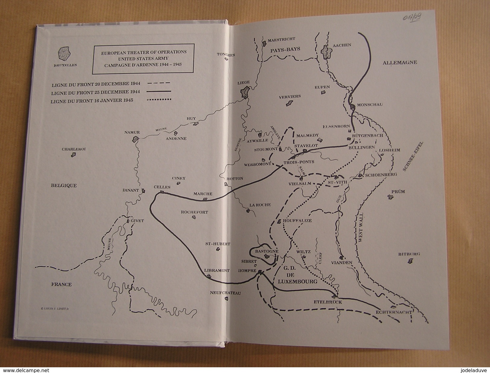 MORT D' UNE DIVISION Dans L'Enfer Du Schnee Eifel En Décembre 1944 Guerre 40 45 106 Th US Army Saint Vith SS Panzer - Guerre 1939-45