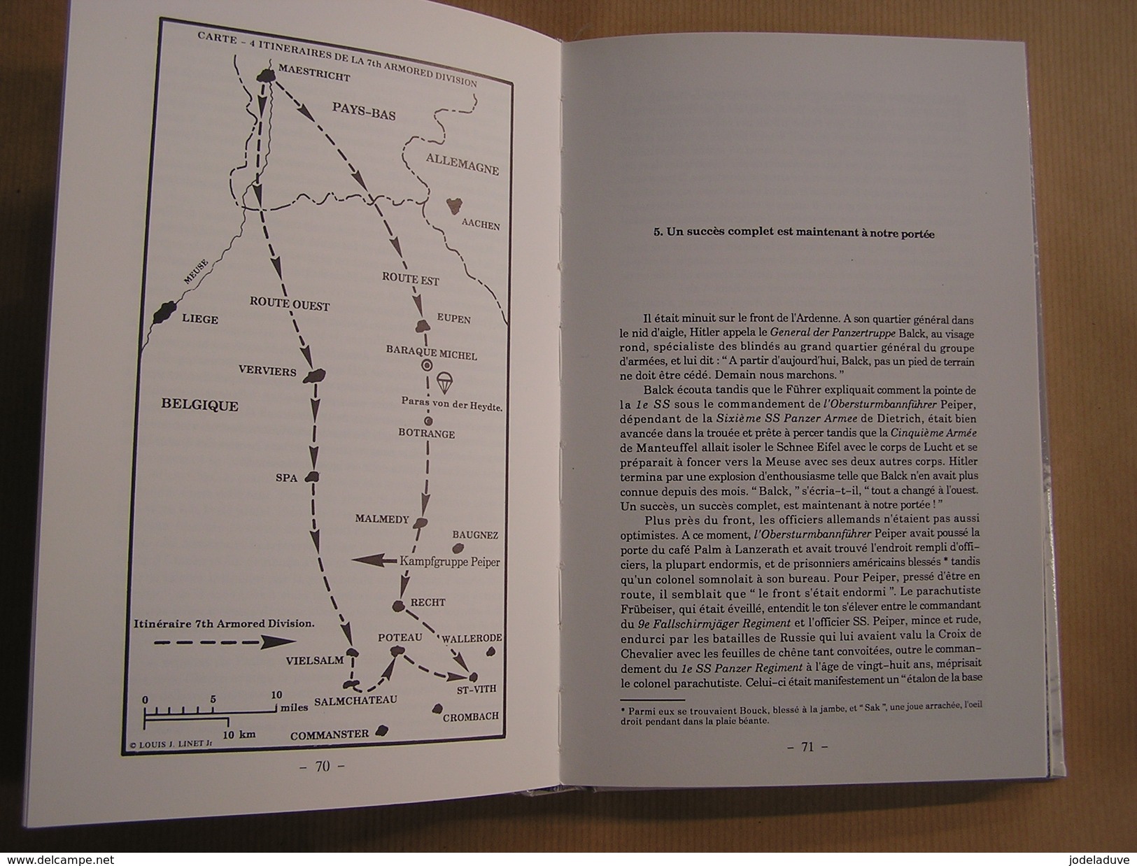 MORT D' UNE DIVISION Dans l'Enfer du Schnee Eifel en Décembre 1944 Guerre 40 45 106 Th US Army Saint Vith SS Panzer