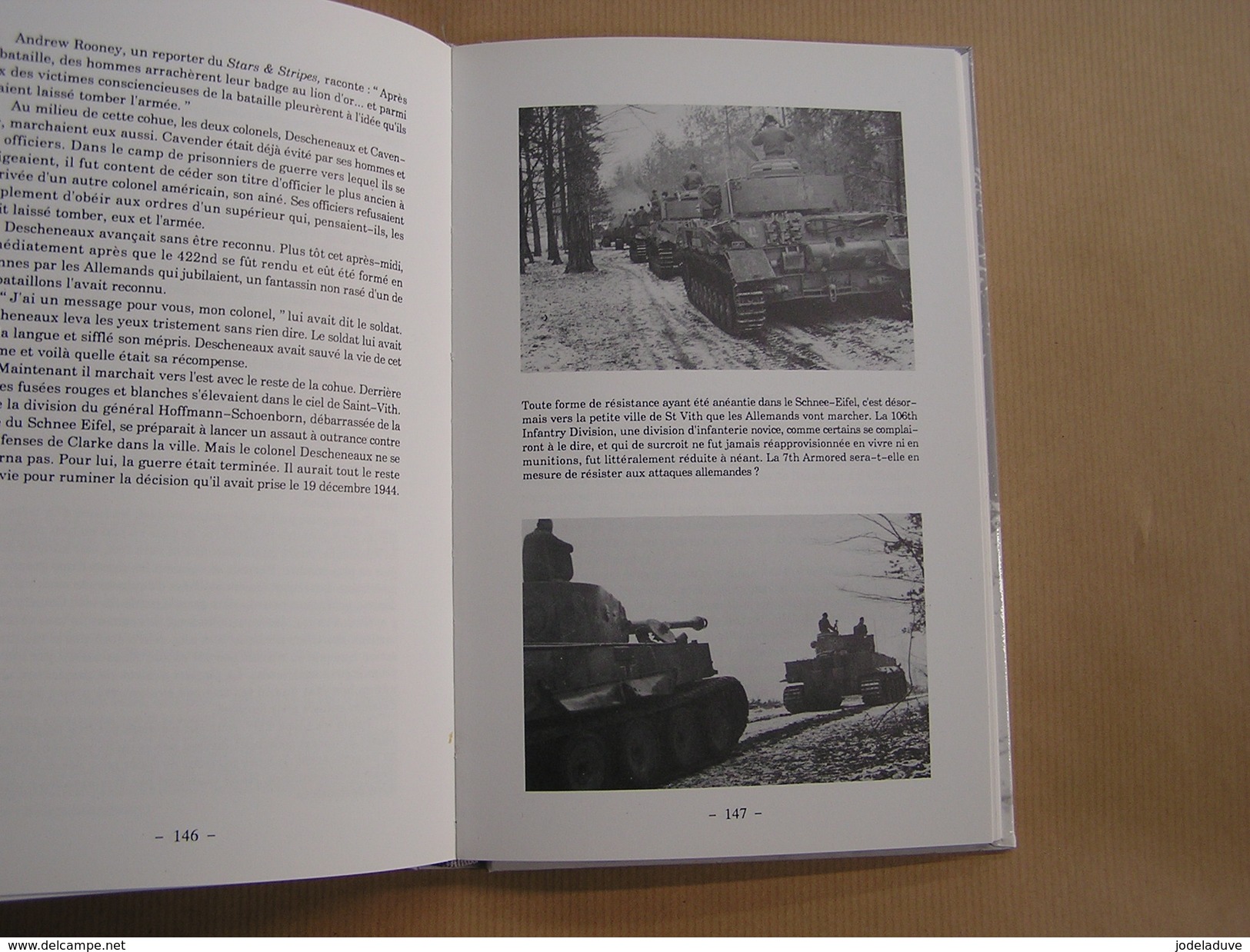 MORT D' UNE DIVISION Dans l'Enfer du Schnee Eifel en Décembre 1944 Guerre 40 45 106 Th US Army Saint Vith SS Panzer