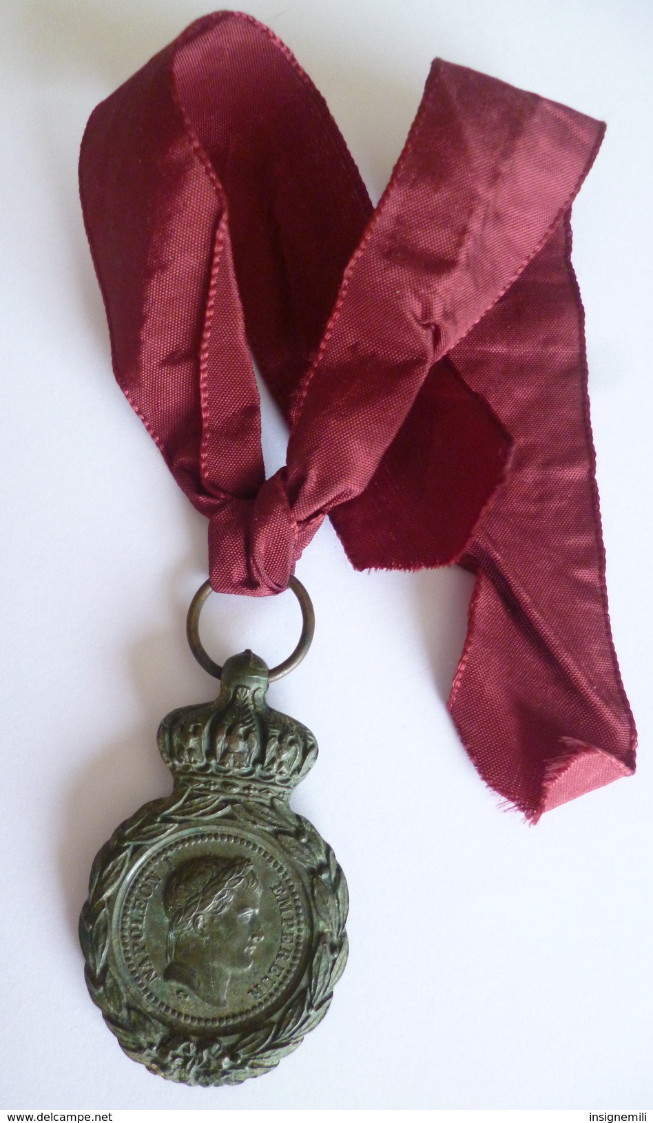 MEDAILLE DE SAINTE HELENE , Authentique - Manque Petite Croix - France