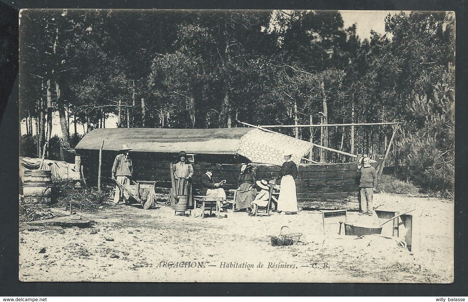 +++ CPA - France 33 - Gironde - ARCACHON - Habitation De Résiniers   // - Arcachon