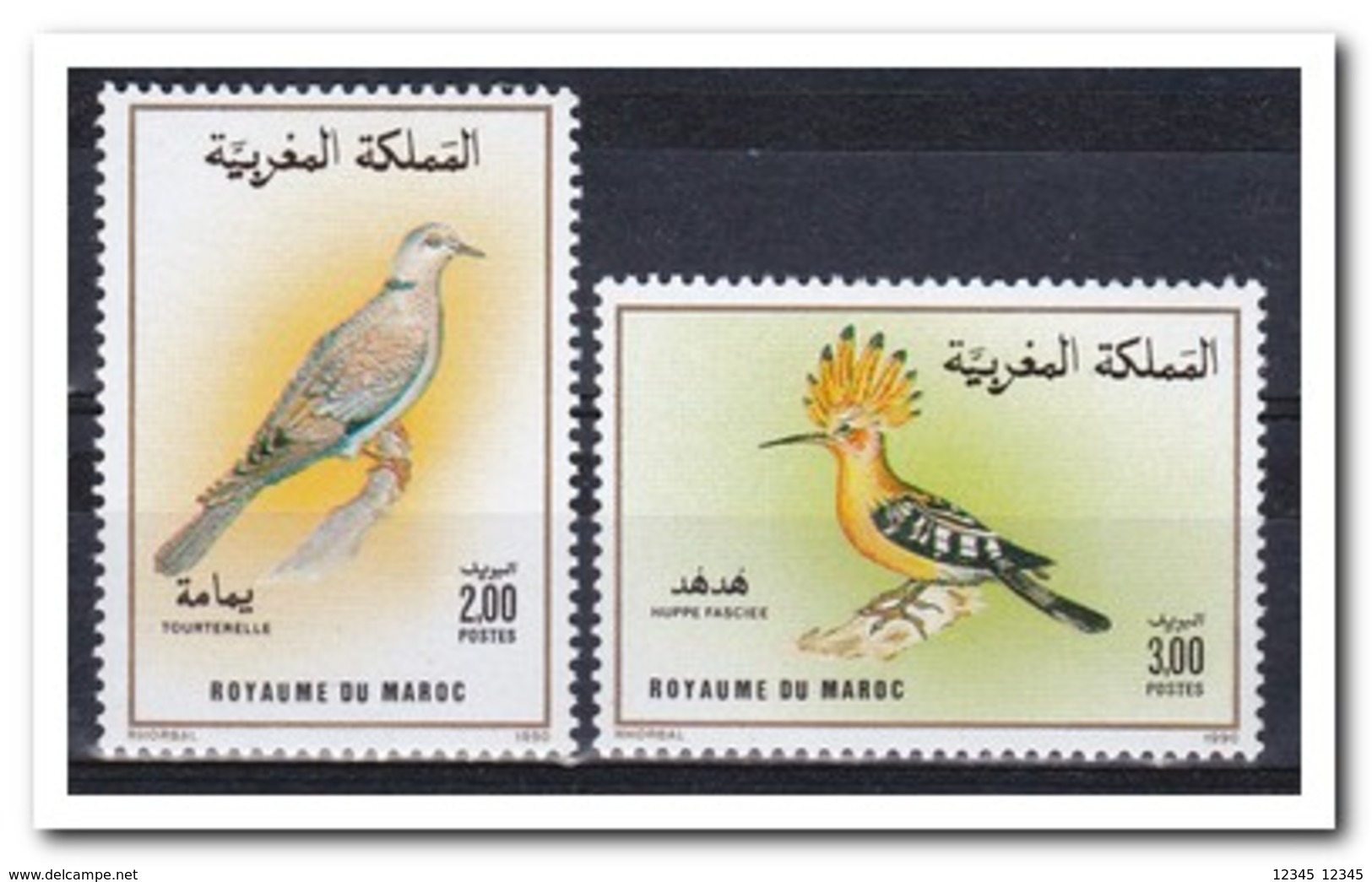 Marokko 1990, Postfris MNH, Birds - Marokko (1956-...)