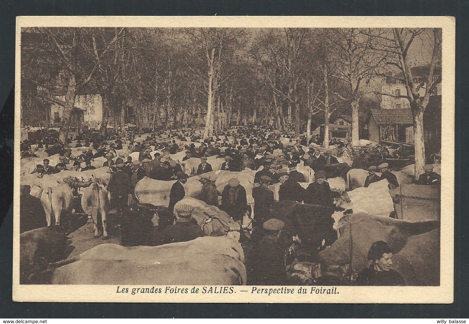 +++ CPA - France 31 - Haute Garonne - Les Grandes Foires De SALIES - Perspective Du Foirail   // - Salies-du-Salat