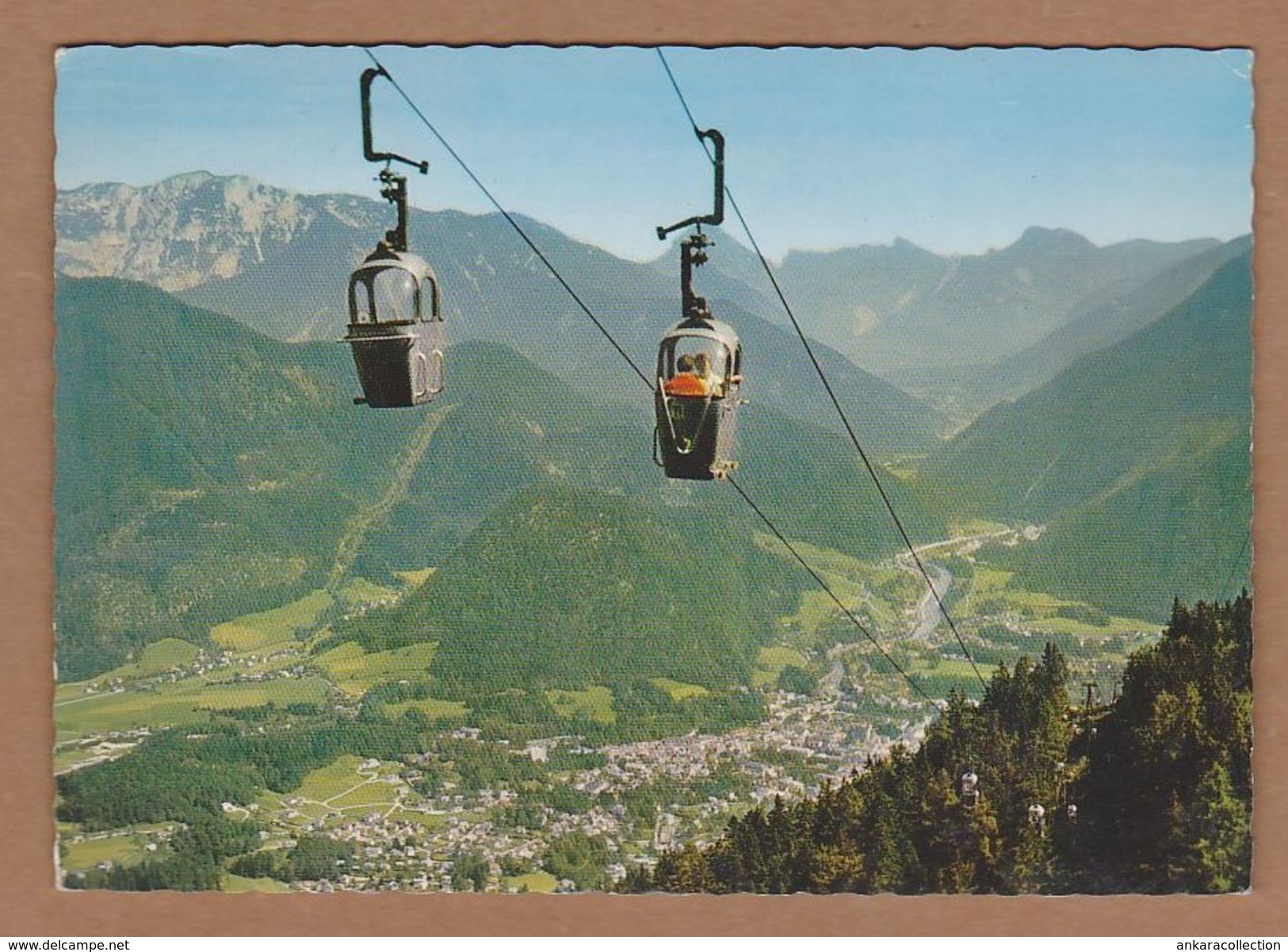 AC - KABINENBAHN ZUR KATRIN ALPE MIT KURORT BAD ISCHL DEM HERZ DES SALZKAMMERGUTS AUSTRIA CARTE POSTALE POST CARD - Jennersdorf