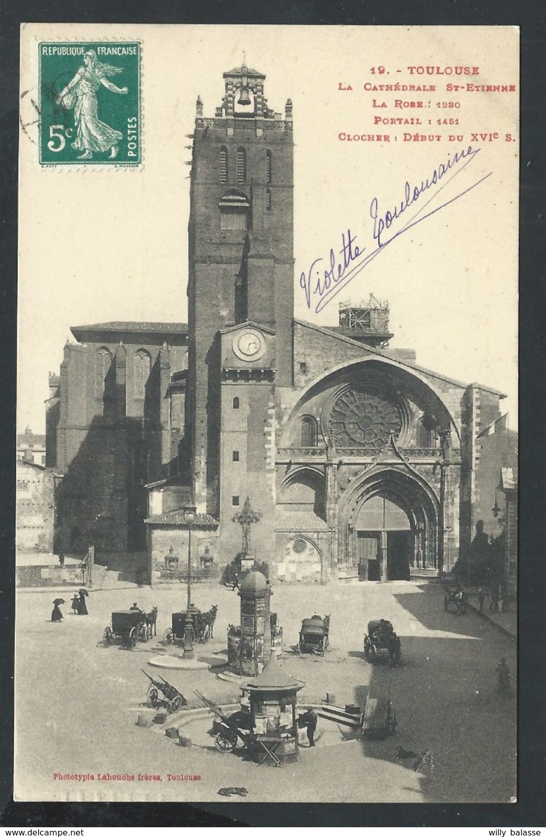 +++ CPA - France 31 - Haute Garonne - TOULOUSE - La Cathédrale St Etienne    // - Toulouse