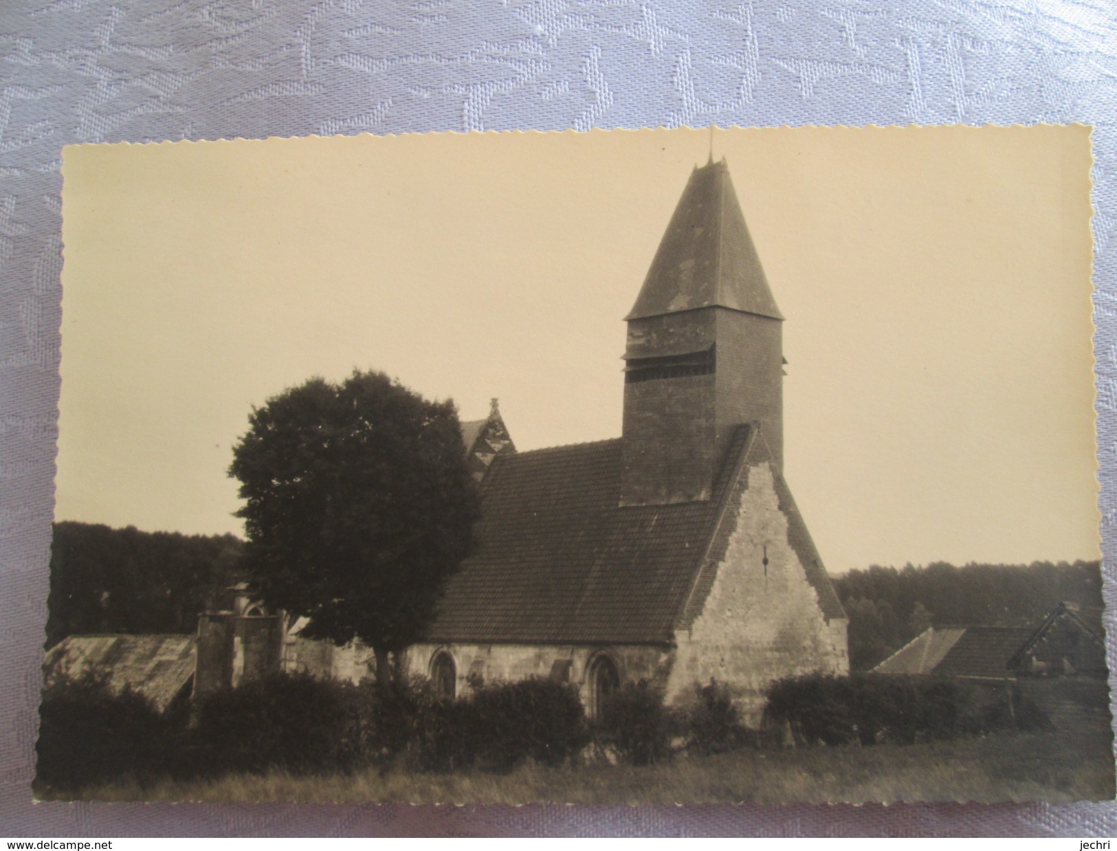 Berny Sur Noya ; L Eglise ; Carte Photo - Autres & Non Classés