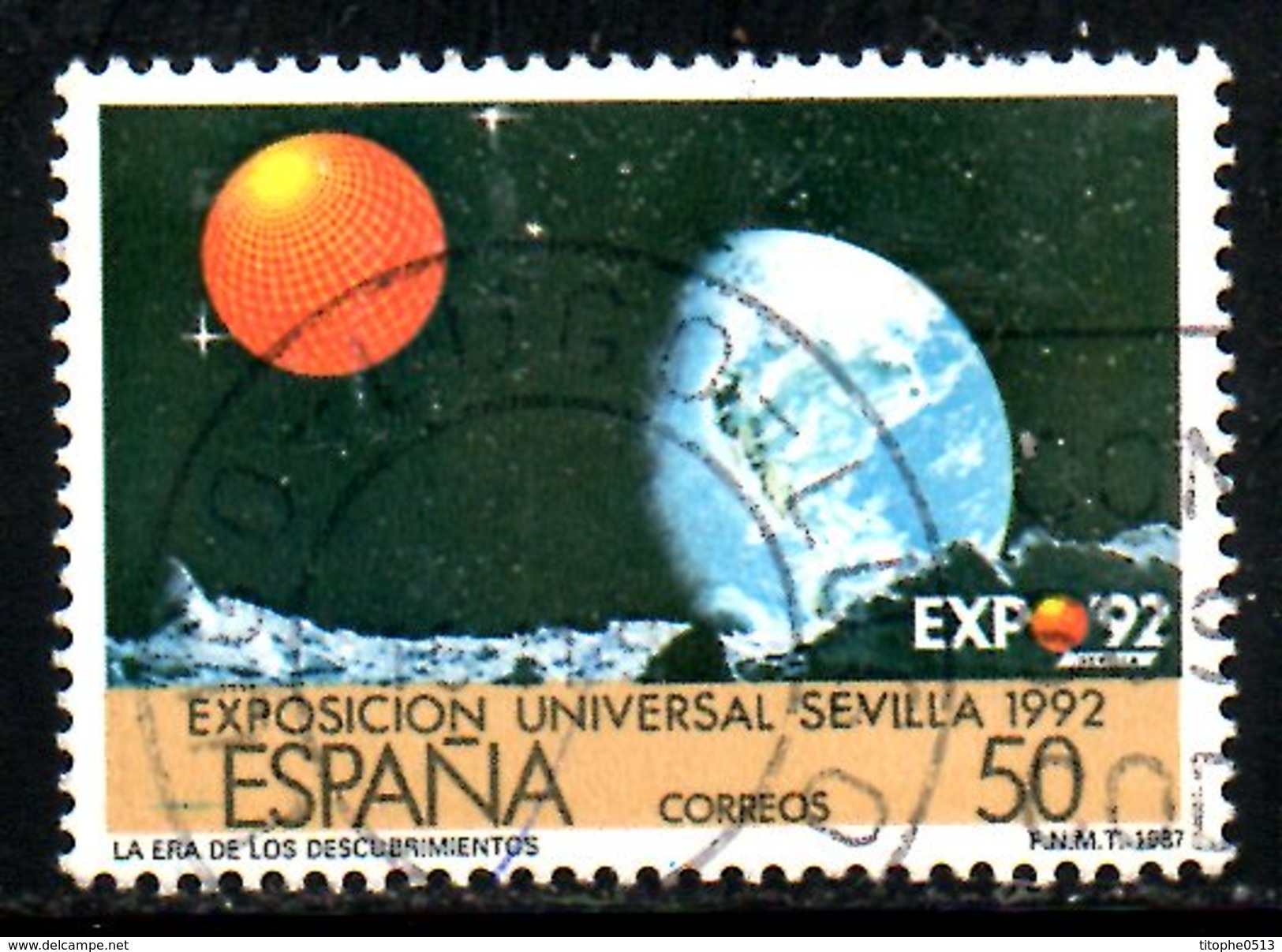 ESPAGNE. N°2544 Oblitéré De 1987. Expo'92. - 1992 – Séville (Espagne)