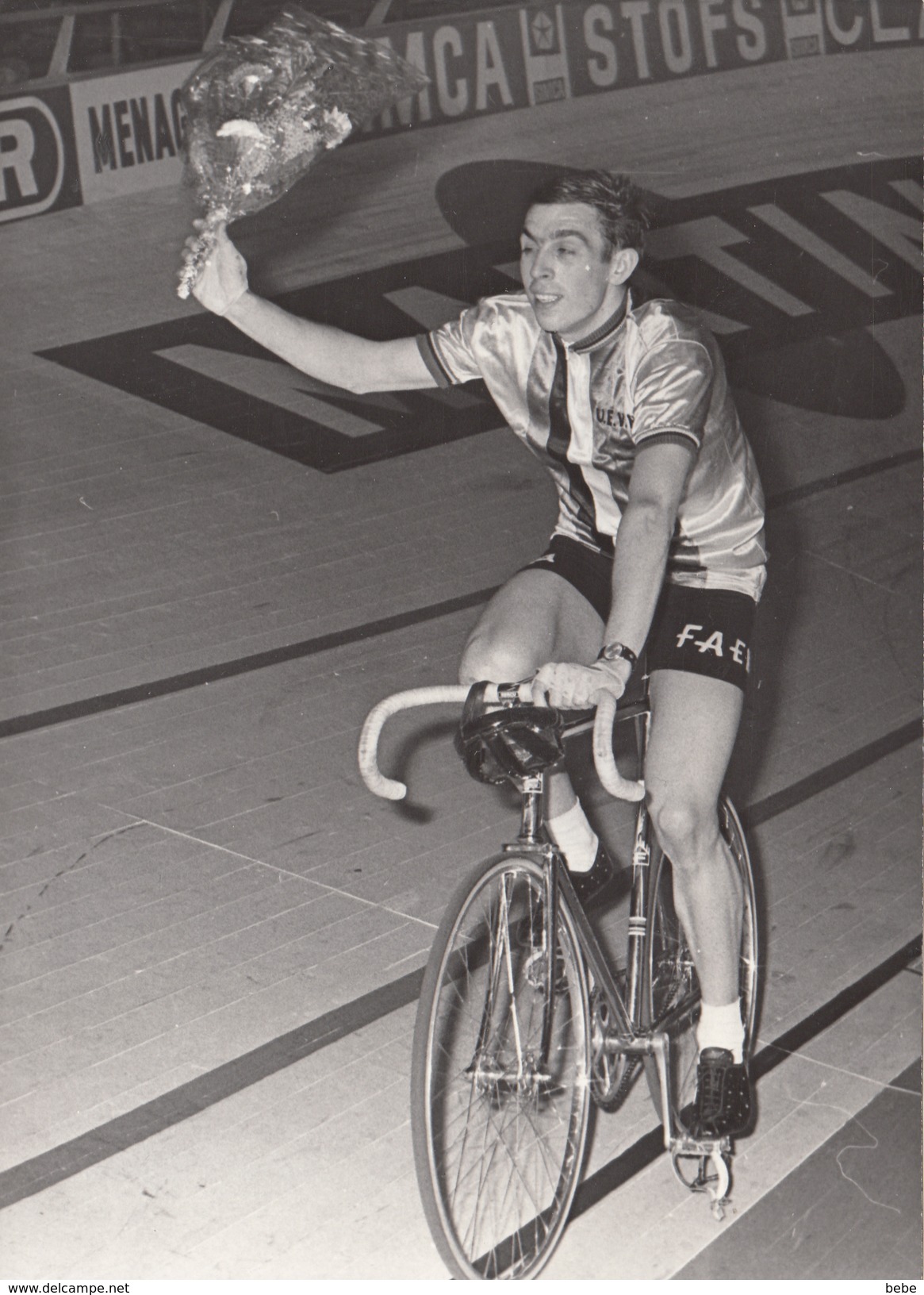 CYCLISME     PATRICK SERCU CHAMPION D' EUROPE D'OMNIUM 1969   PHOTO DE PRESSE  (13X18) - Cyclisme