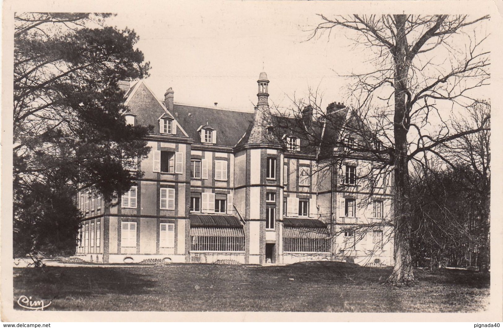 Cp , 28 , ILLIERS , Le Château De Beaurouvre - Illiers-Combray