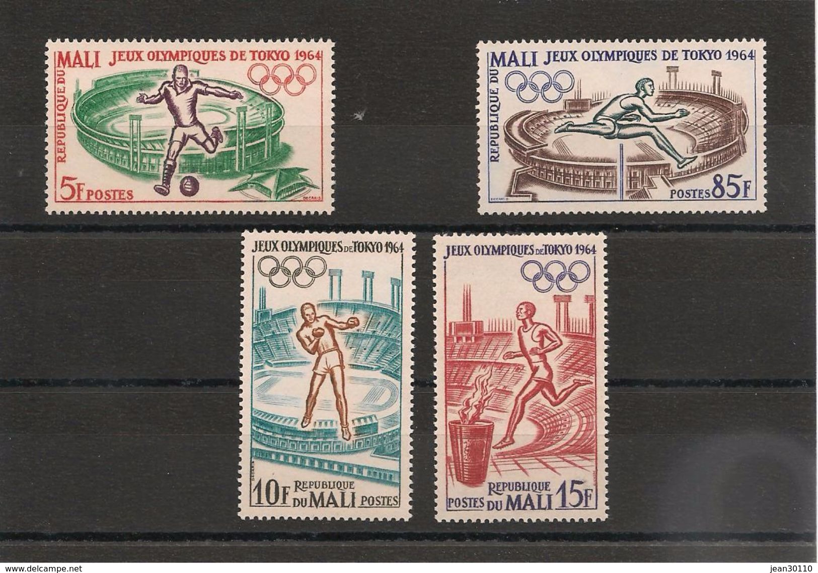 MALI Jeux Olympiques DeTOKYO 1964   N°Y/T :63/66** - Summer 1964: Tokyo