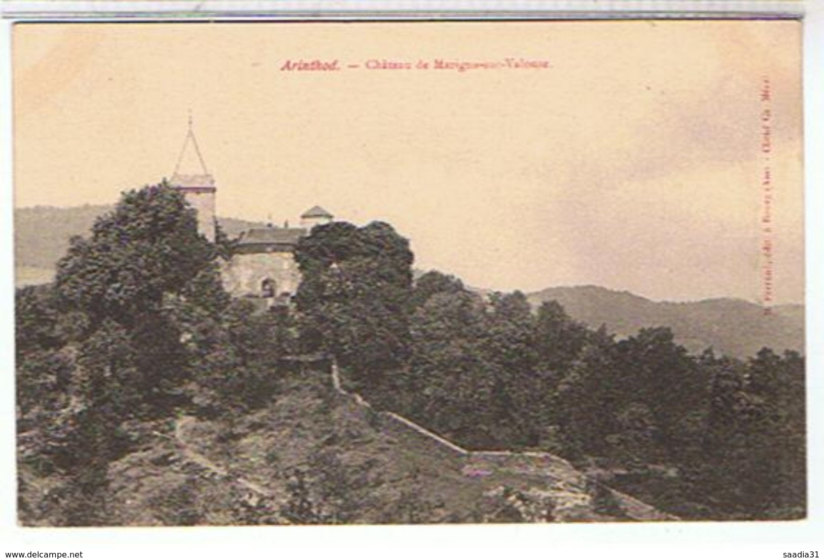 39  ARINTHOD    CHATEAU  DE MARIGNA   SUR  VALOUSE                TTBE                1G157 - Autres & Non Classés