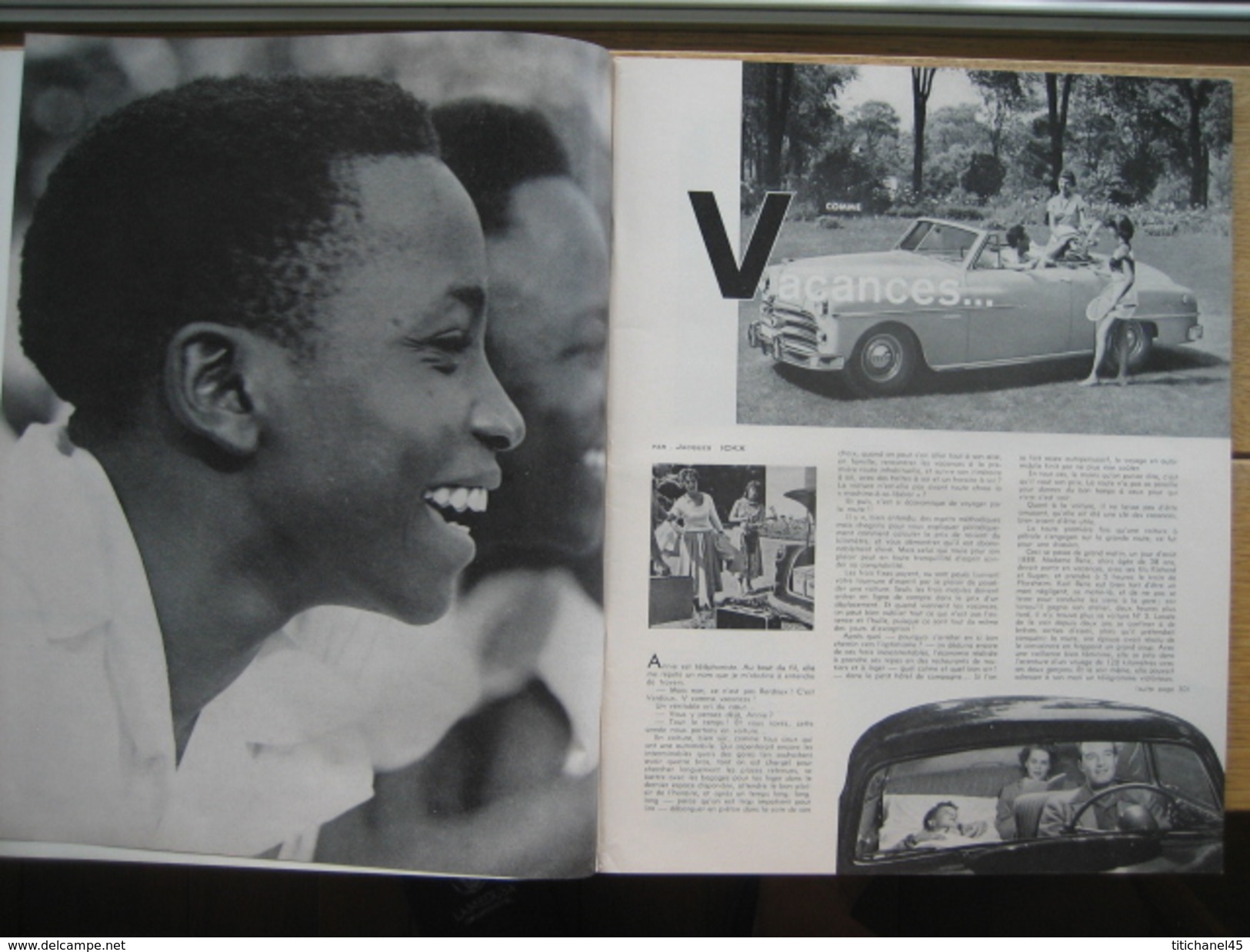 ENGLEBERT MAGAZINE N° 262 - 1960 - CONGO - VW - FORD - CORVETTE XP 700 - INTERLAIT DISON - JOST & KORNWOLF BULLANGE - Voitures