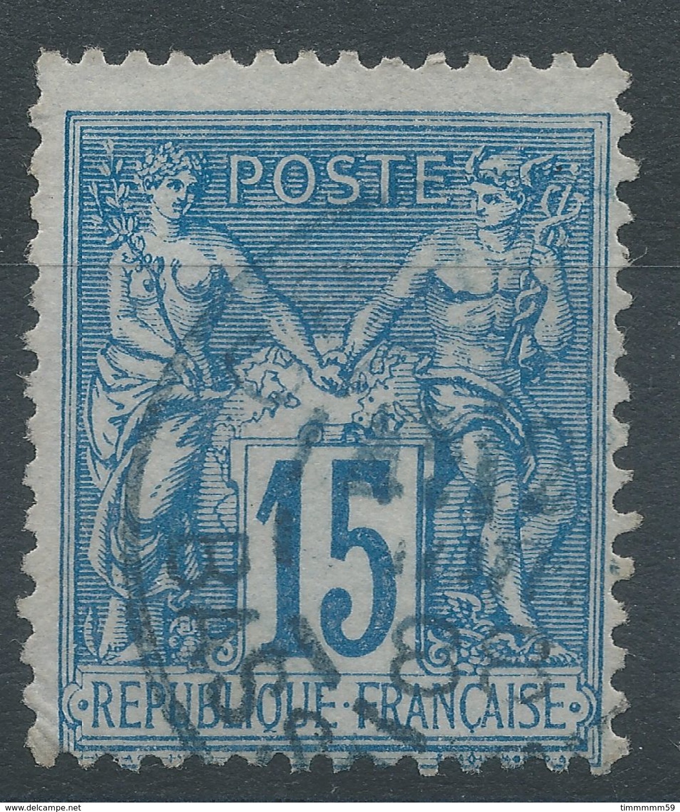 Lot N°38404  N°90, Oblit Cachet A Date à Déchiffrer - 1876-1898 Sage (Type II)