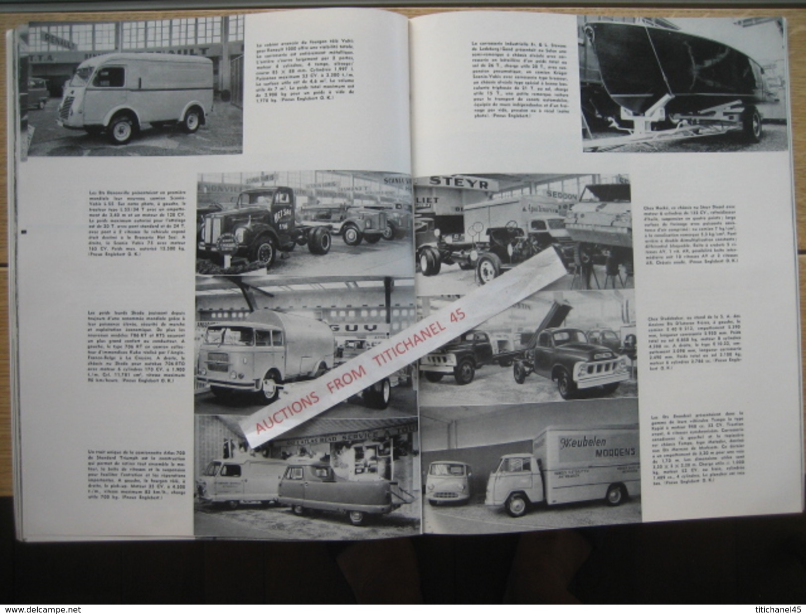 ENGLEBERT MAGAZINE N° 261 - 1960 - NUMERO SPECIAL DU SALON DE BRUXELLES - AUTOS - MOTOS - CAMIONS - TRACTEURS