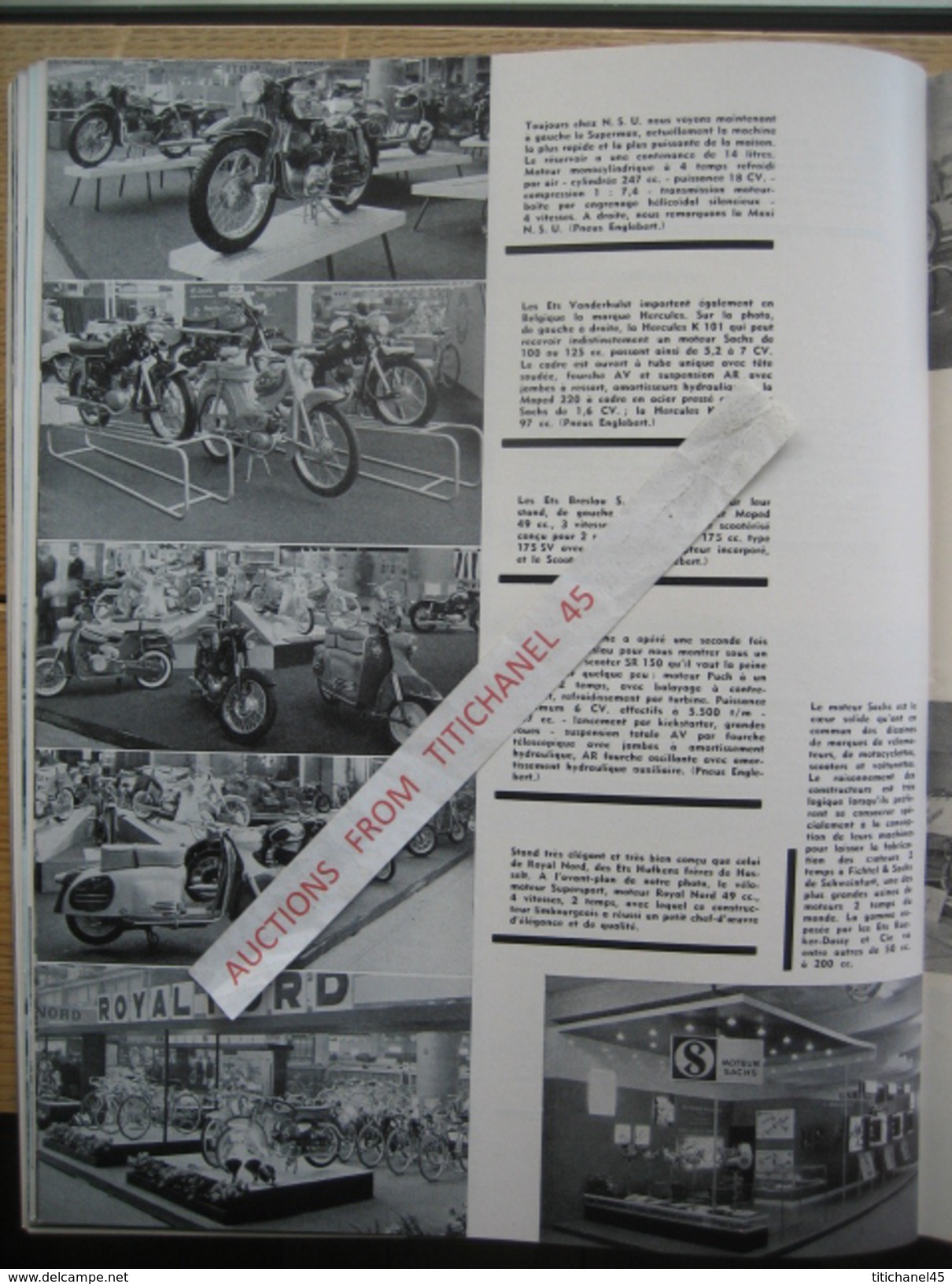 ENGLEBERT MAGAZINE N° 261 - 1960 - NUMERO SPECIAL DU SALON DE BRUXELLES - AUTOS - MOTOS - CAMIONS - TRACTEURS